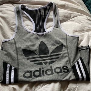 3 gray work out tops
